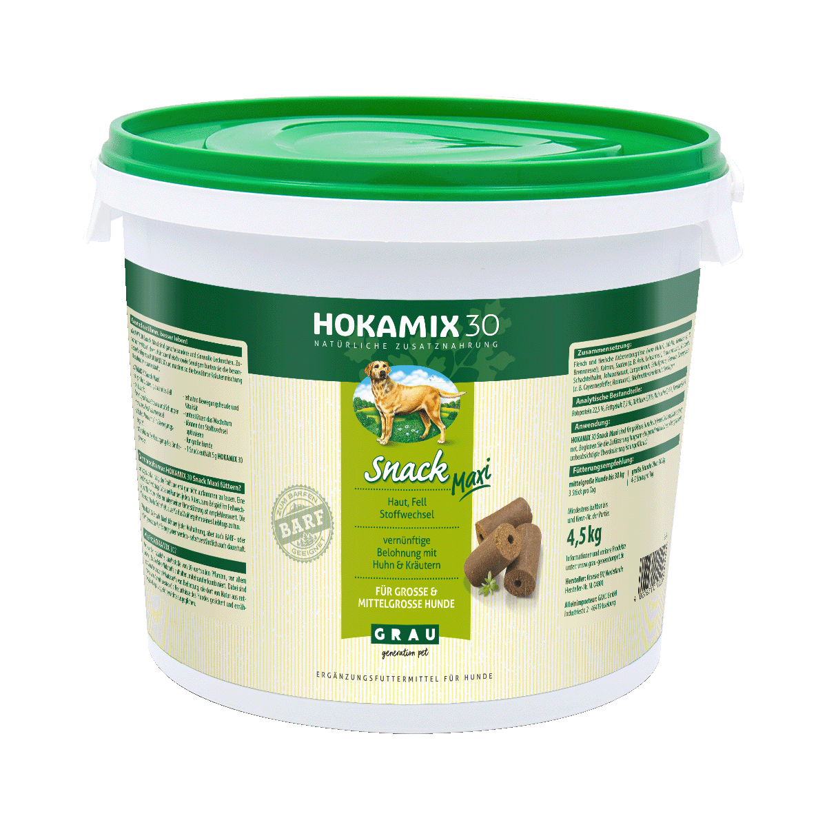 HOKAMIX30 Snack Maxi für große Hunde 4,5 kg